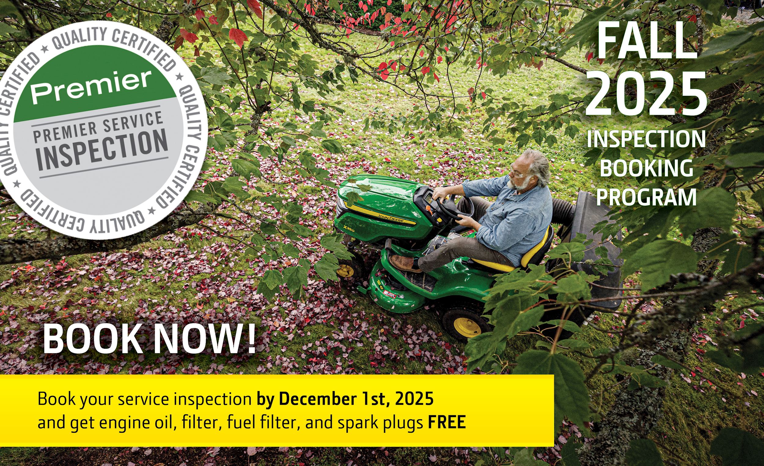 Fall Premier Service Inspection